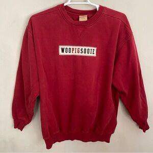 Arkansas Razorbacks women’s XL sweetshirt embroidered logo pullover football